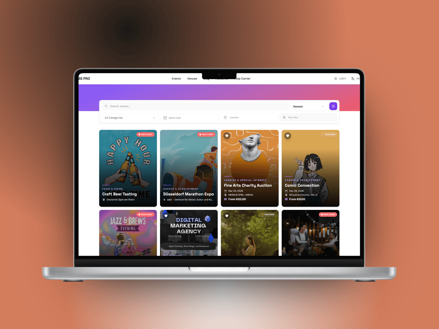 Event & Venue Management Platform