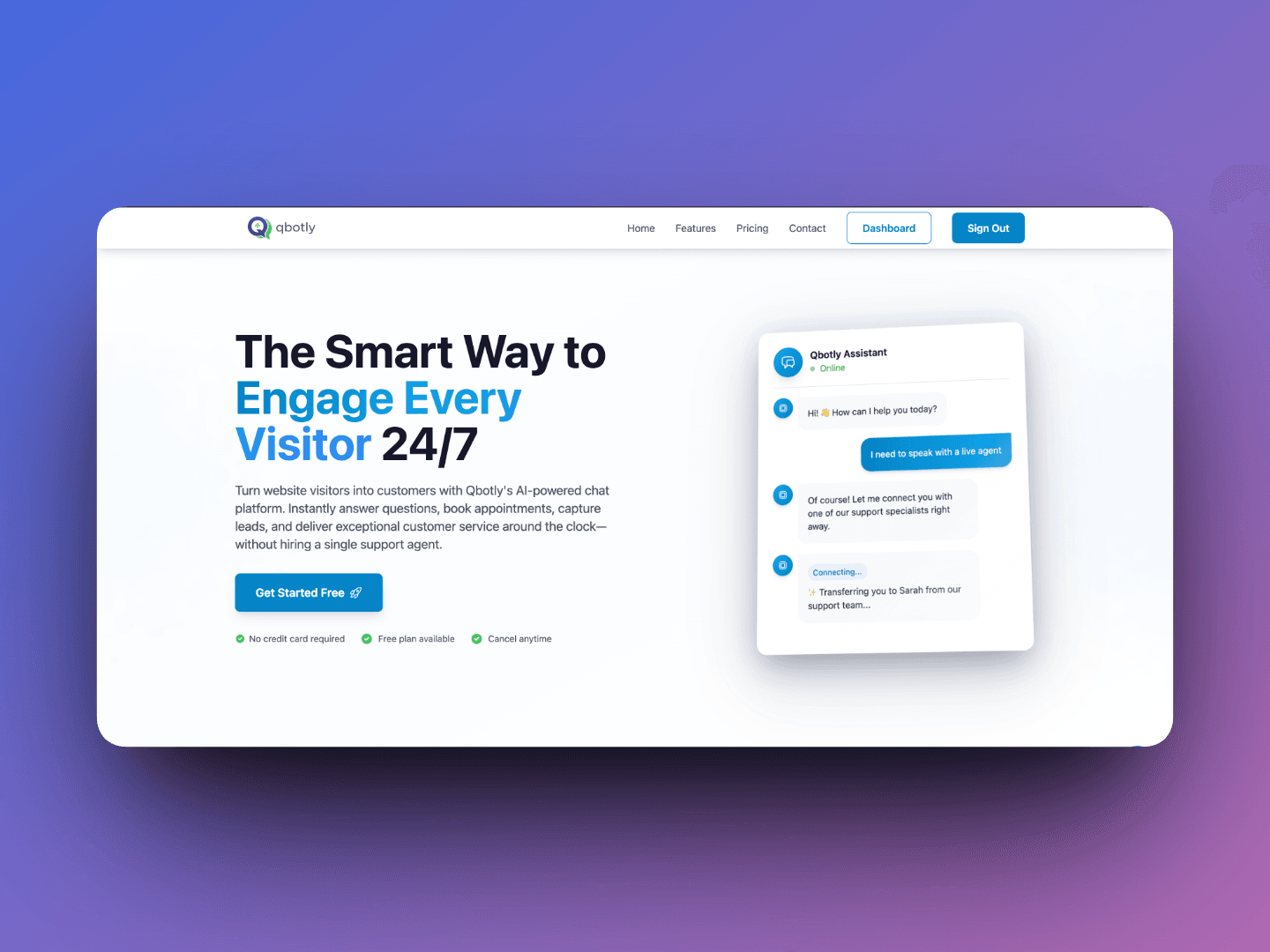 AI Chatbot Builder Platform