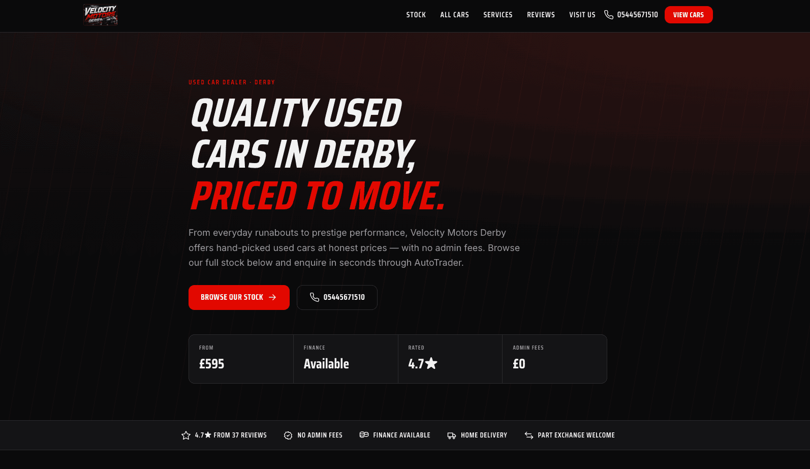 Velocity Motors Derby
